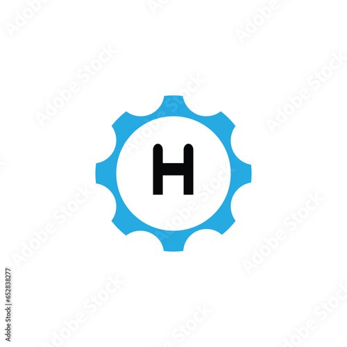 Initial Letter Logo H Template Vector Design