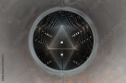 monochromatic greyscale geometric kaleidoscope shapes reflections