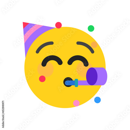 Party Face - Emoticon