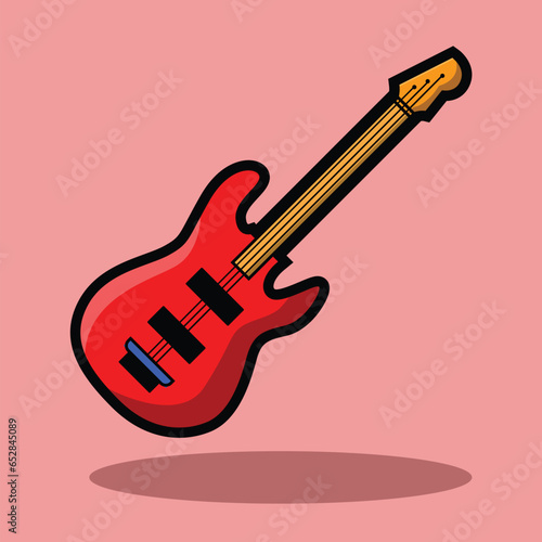 Captivating vector acoustic guitar design for melodic inspiration. 🎸🎶