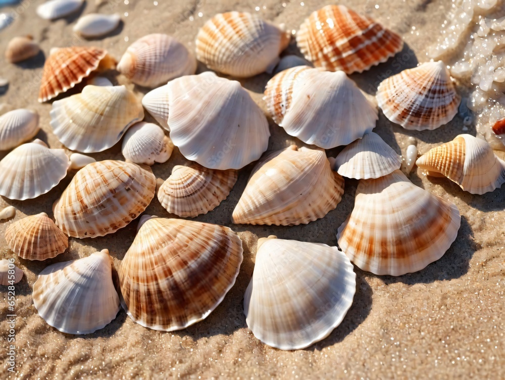 Shells On The Beach