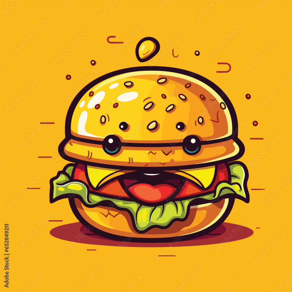 burger vector icon illustration burger vector icon illustration