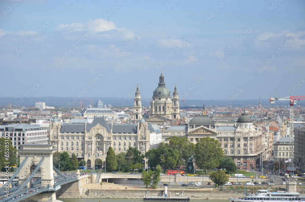 Budapest, Hungary, City, Landscape, Cityscape, Panorama View