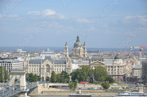 Budapest, Hungary, City, Landscape, Cityscape, Panorama View
