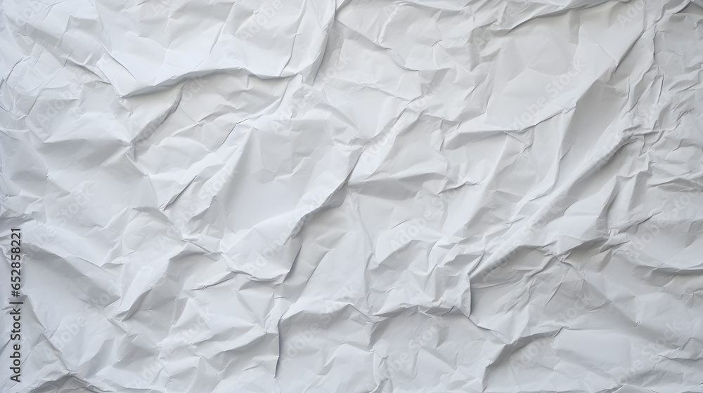 Blank white crumpled and creased paper poster texture background. Blank white crumpled and creased paper poster texture background.