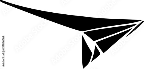 paper airplane icon vector symbol design illustration