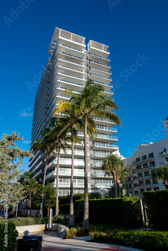 Miami Beach, Florida, USA - Luxury condominiums near the beach