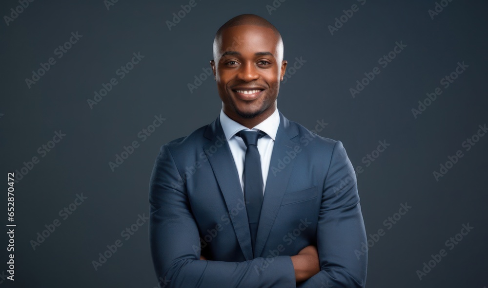 Black Man Sales Representative Occupation Job Work Environment Backdrop Generative AI Black Man Sales Representative Occupation Job Work Environment Backdrop Generative AI