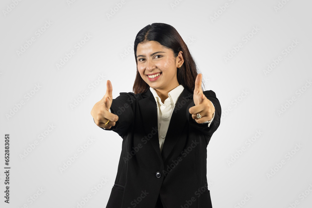 Beautiful and Happy Smiling Asian Young Girl from Nepal giving several gestures in a formal dress Beautiful and Happy Smiling Asian Young Girl from Nepal giving several gestures in a formal dress