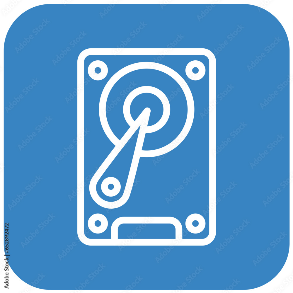 Hard Disk Vector Icon Design Illustration Hard Disk Vector Icon Design Illustration