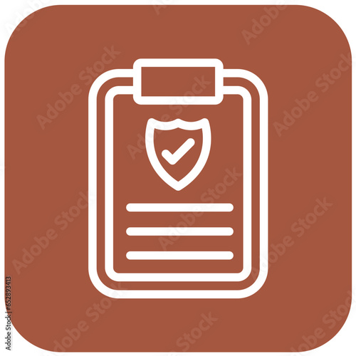 Coverage Vector Icon Design Illustration
