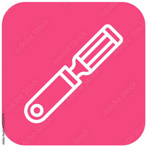 Chisel Vector Icon Design Illustration