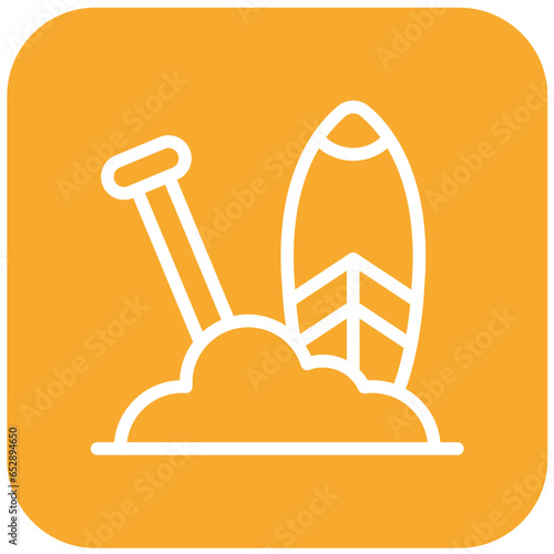 Sup Vector Icon Design Illustration