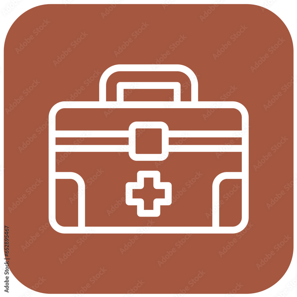 First Aid Kit Vector Icon Design Illustration First Aid Kit Vector Icon Design Illustration