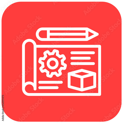 Prototype Vector Icon Design Illustration