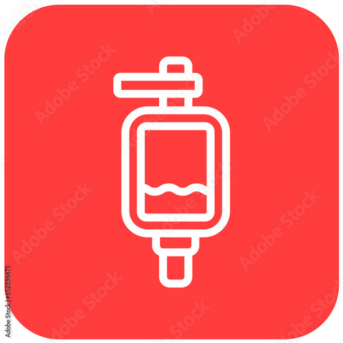 Urinal Vector Icon Design Illustration