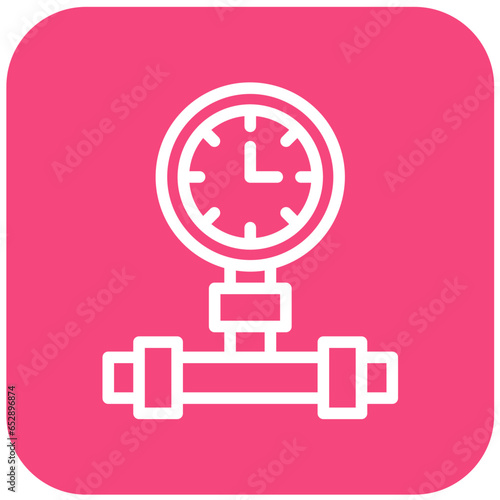 Manometer Vector Icon Design Illustration