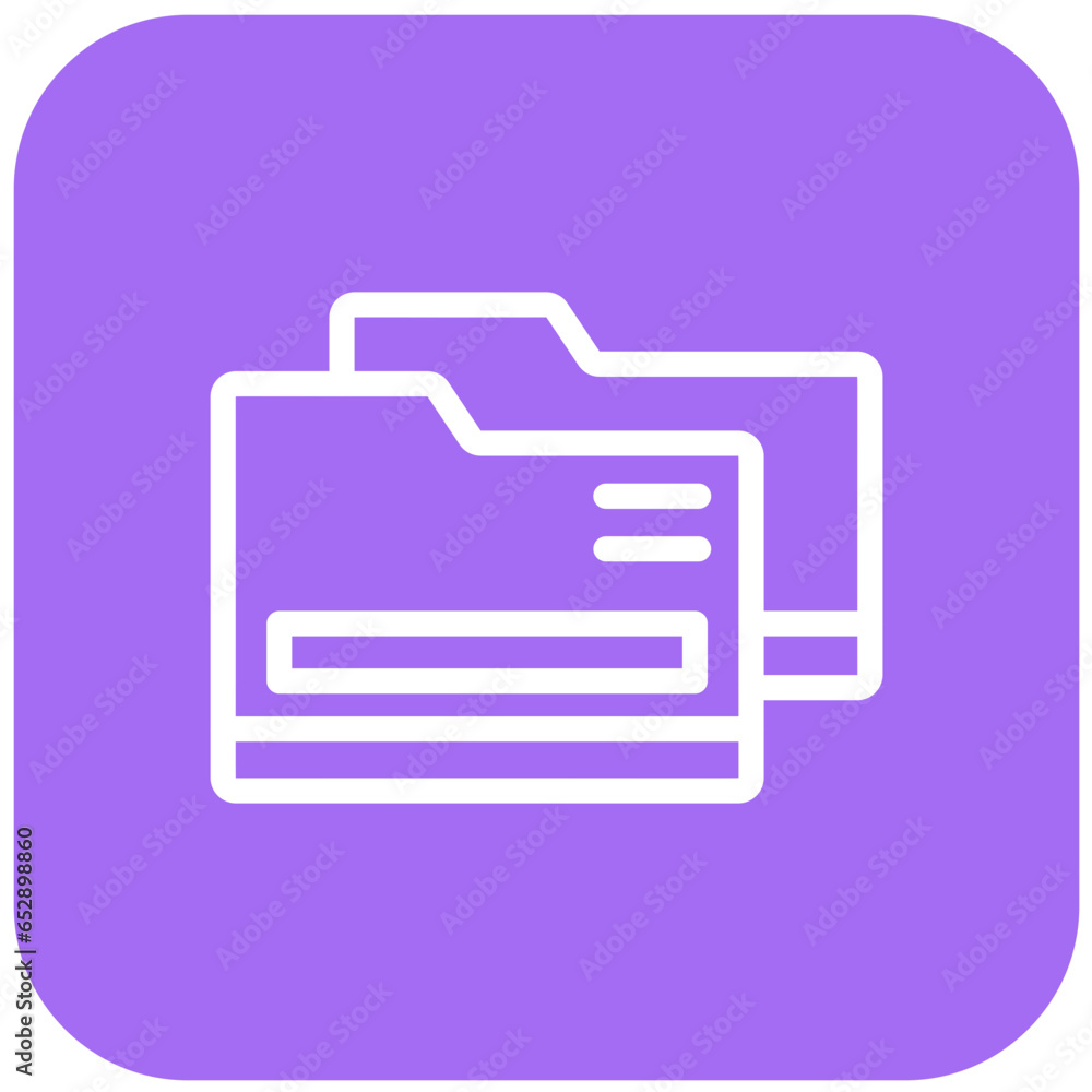 Folder Vector Icon Design Illustration Folder Vector Icon Design Illustration