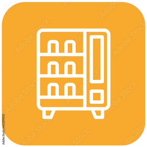 Vending Machine Vector Icon Design Illustration