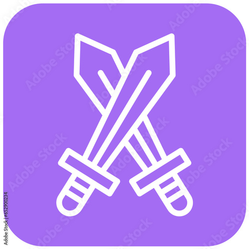 Sword Vector Icon Design Illustration
