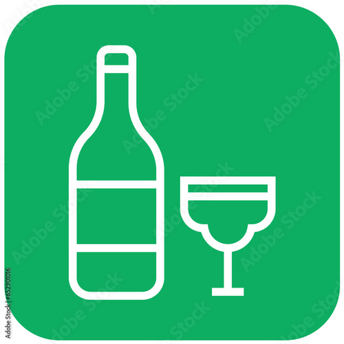Drinks Vector Icon Design Illustration