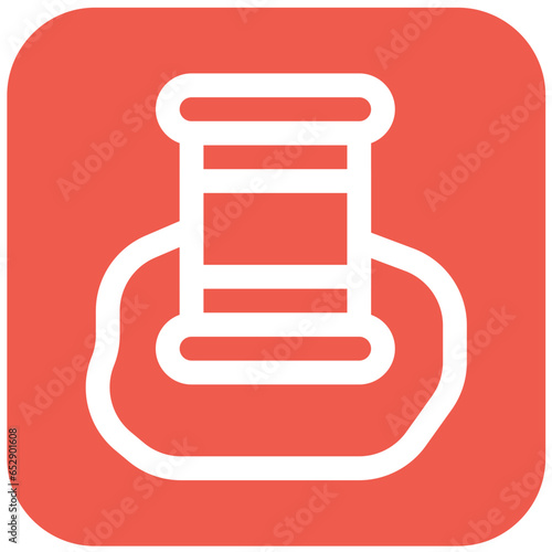 Oil Leakage Vector Icon Design Illustration
