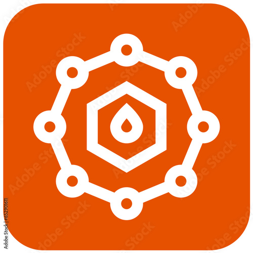Benzol Vector Icon Design Illustration