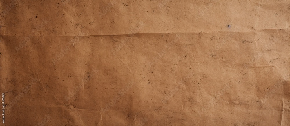 Texture of brown paper used as a backdrop