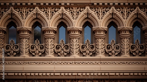 Highlighting the Craftsmanship and Intricate Patterns of an Arts and Crafts Building