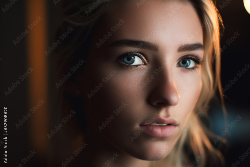 Fototapeta premium portrait of a woman