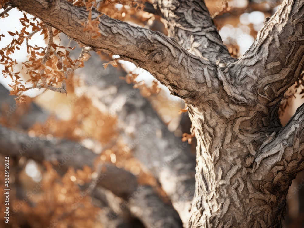 Transforming Seasons: Intimate Portraits of a Tree's Bark, Branches, and Leaves Transforming Seasons: Intimate Portraits of a Tree's Bark, Branches, and Leaves
