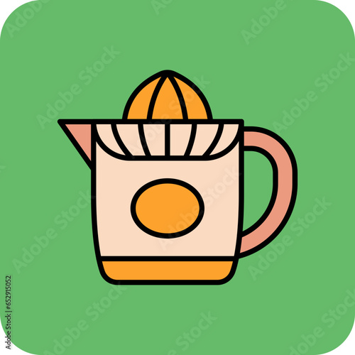 Orange squeezer Icon