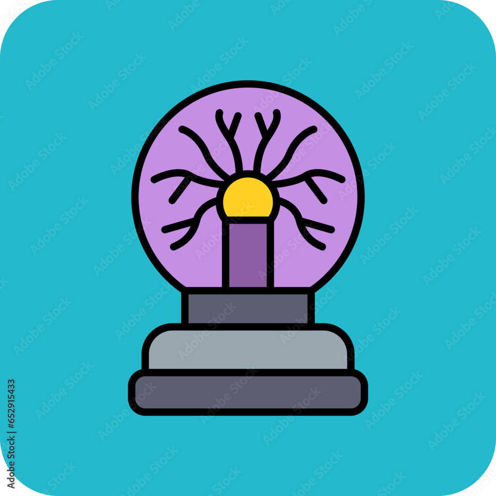 Plasma ball Icon Plasma ball Icon