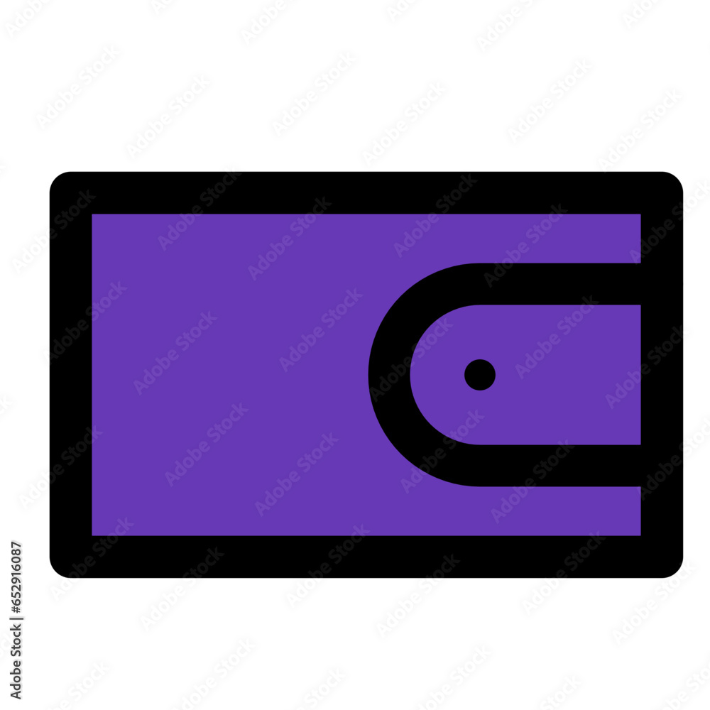 Plum wallet icon Plum wallet icon