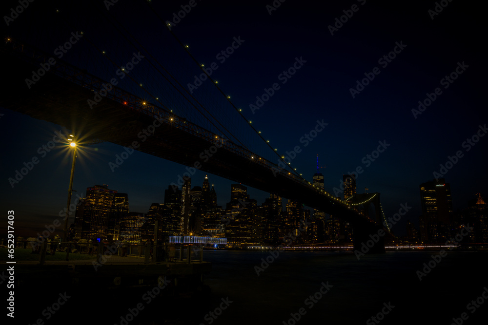 Fototapeta premium SKYLINE DE NUEVA YORK