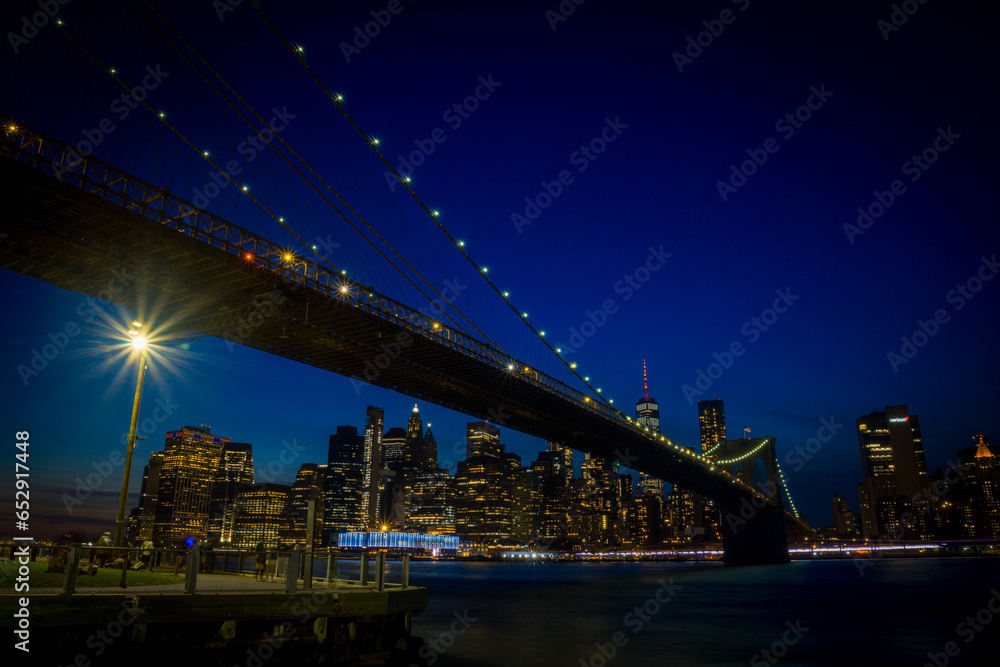 Fototapeta premium SKYLINE DE NUEVA YORK