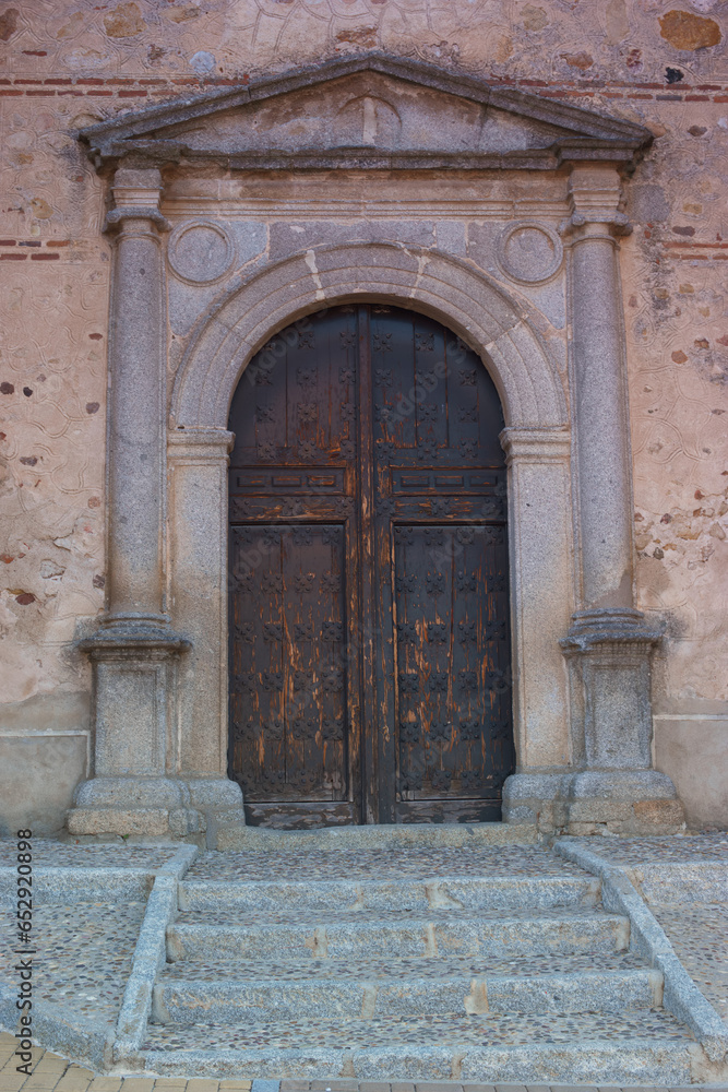 drzwi, droga, brama, wejście, na zewnątrz, szczegół, średniowieczny, ściana, architektura, budynek, kamień, starożytny, miasto, stare miasto,