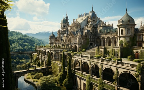 Discover the Enchanting Charm of an Ancient Castle in a Green Oasis