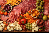 Food Photography of a Charcuterie Board