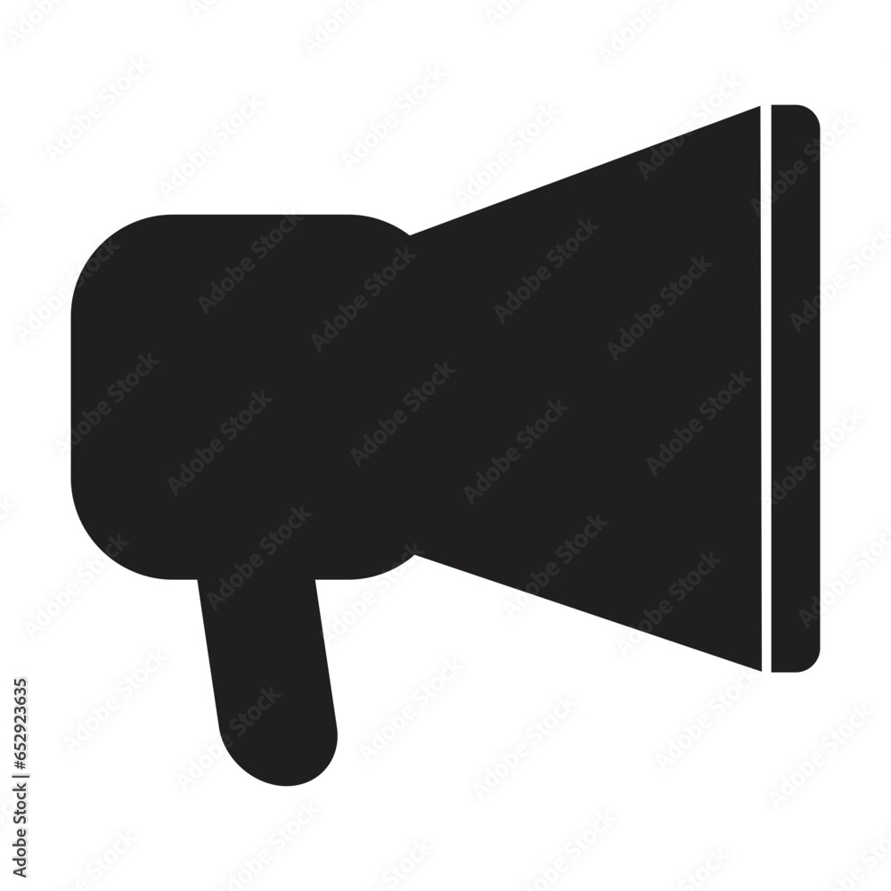 loudspeaker icon vector