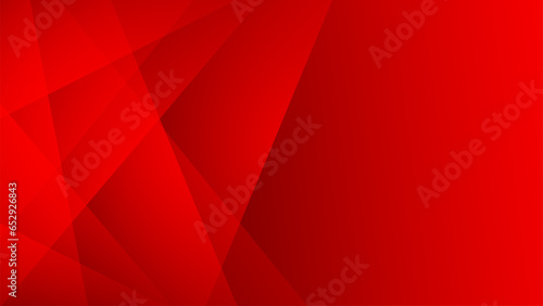 Red polygonal background with golden lines. Design template for brochures, flyers, magazine, banners etc.