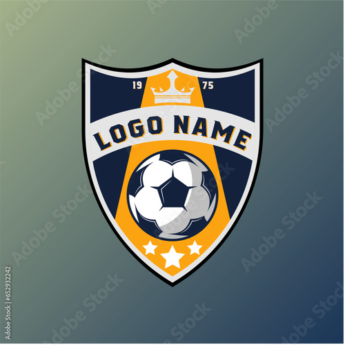 Football club logo design idea