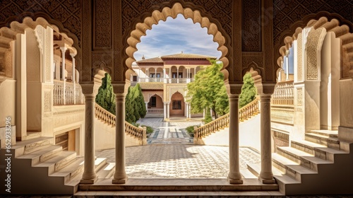 Fotografija breathtaking architecture and historic landmarks of Andalusia
