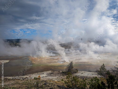 Yellowstone National Park Geysers