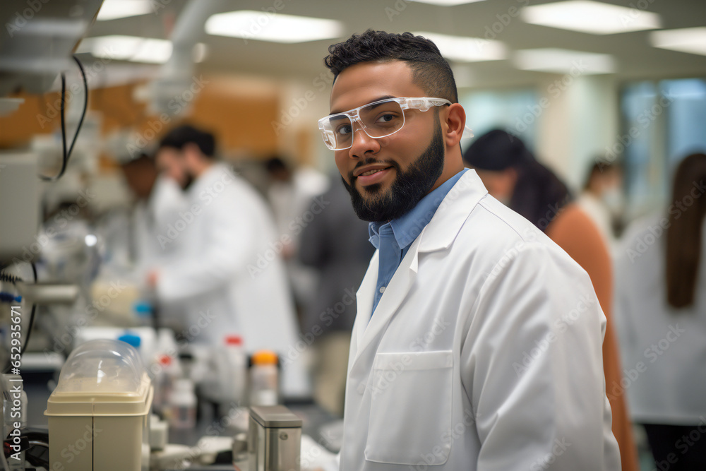 work in the laboratory work in the laboratory