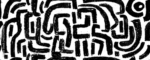 Linear peonies vector collection. Hand drawn chinese style black flowers. Doodle botanical elements isolated on white. Black ink sketch peonies with leaves. Flourish garden texture. Ink illustrtion. 