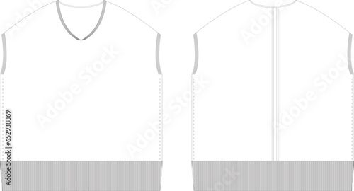 Flat sketch Drawing illustration fashion design