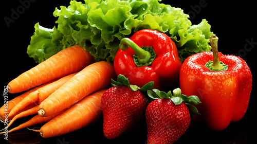 Fresh vegetables and fruits. Lifestyle and proper nutrition.