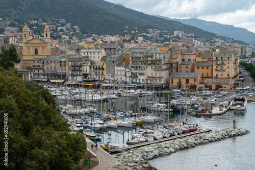 Fototapeta Naklejka Na Ścianę i Meble -  Bastia, atmospheric port city in Corsica