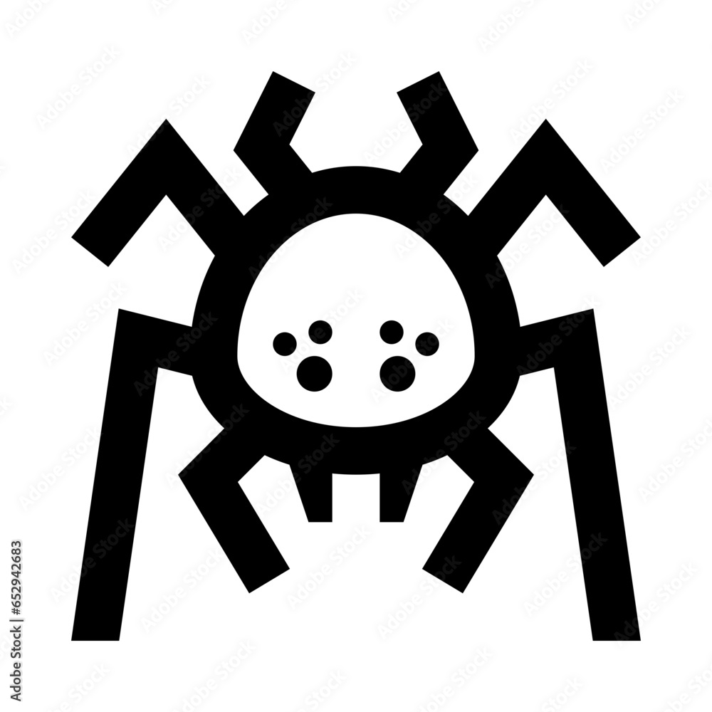 Naklejka premium Spider